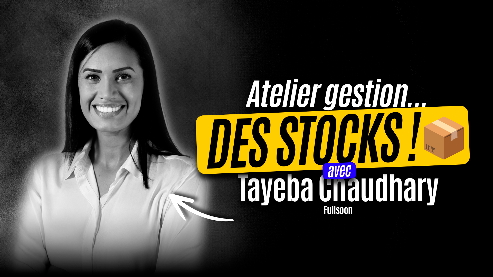 Tayeba Chaudhary, fondatrice de Fullsoon, lors de son intervention Impact Accelerator