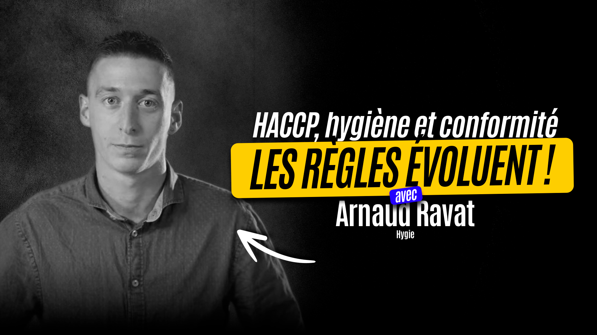 Arnaud Ravat, CEO de Hygie, lors de son atelier Impact Accelerator sur l'hygiène alimentaire